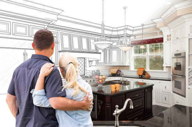 Professional Kitchen Island Installation technician working in Scandia, MN